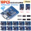 10-1PC D1 Mini TYPE-C/Micro USB ESP8266 ESP-12F CH340G V2 Module WiFi D1 Mini Development Board 3.3V With Pin For Arduino