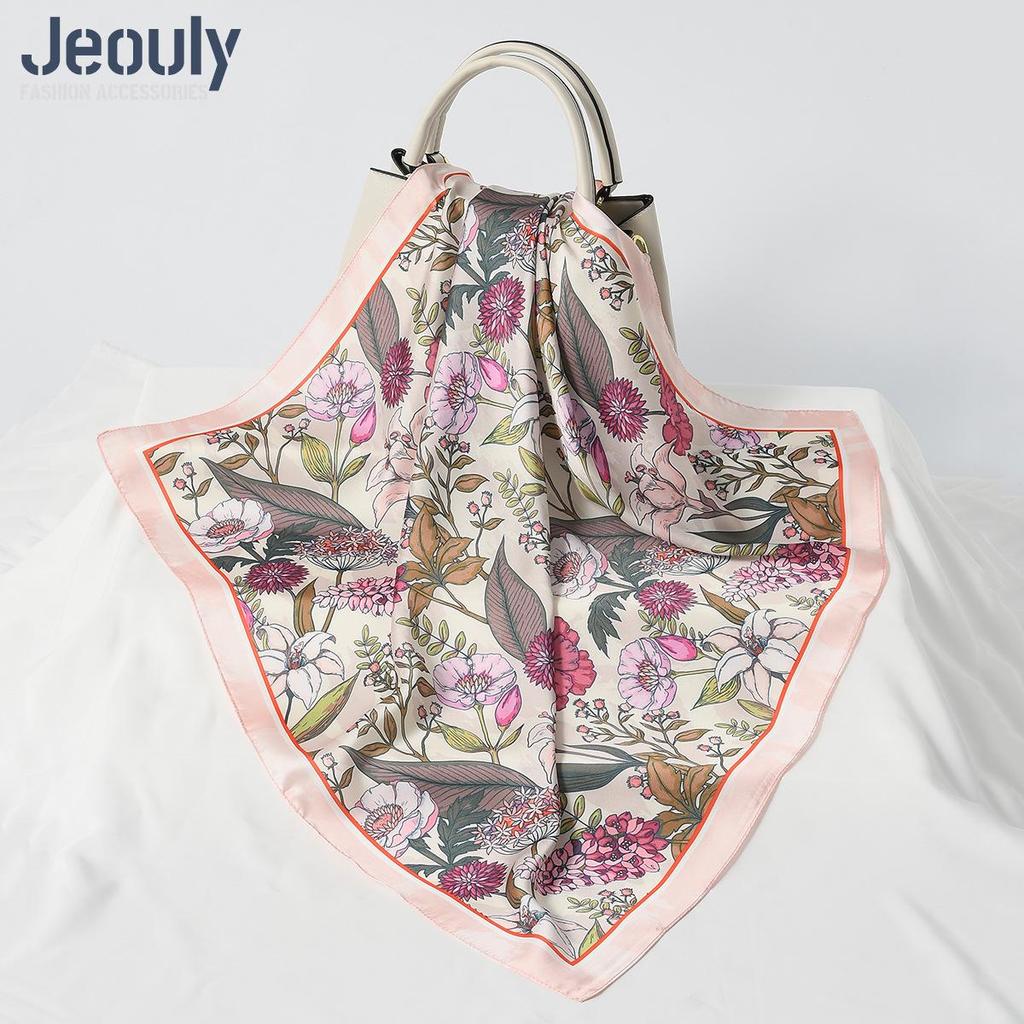 Cross-Border 70cm Silk Cashew Print Scarf - Autumn/Winter Women's Fashion Headscarf