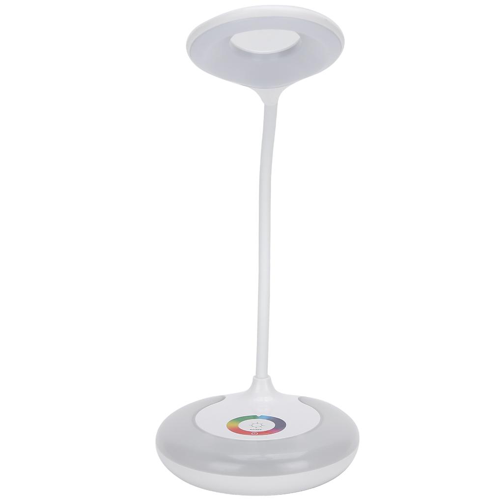 LED Table Lamp Touch Dimming Desk Light Eye Protection Colorful Touch Dimming Office Supplies