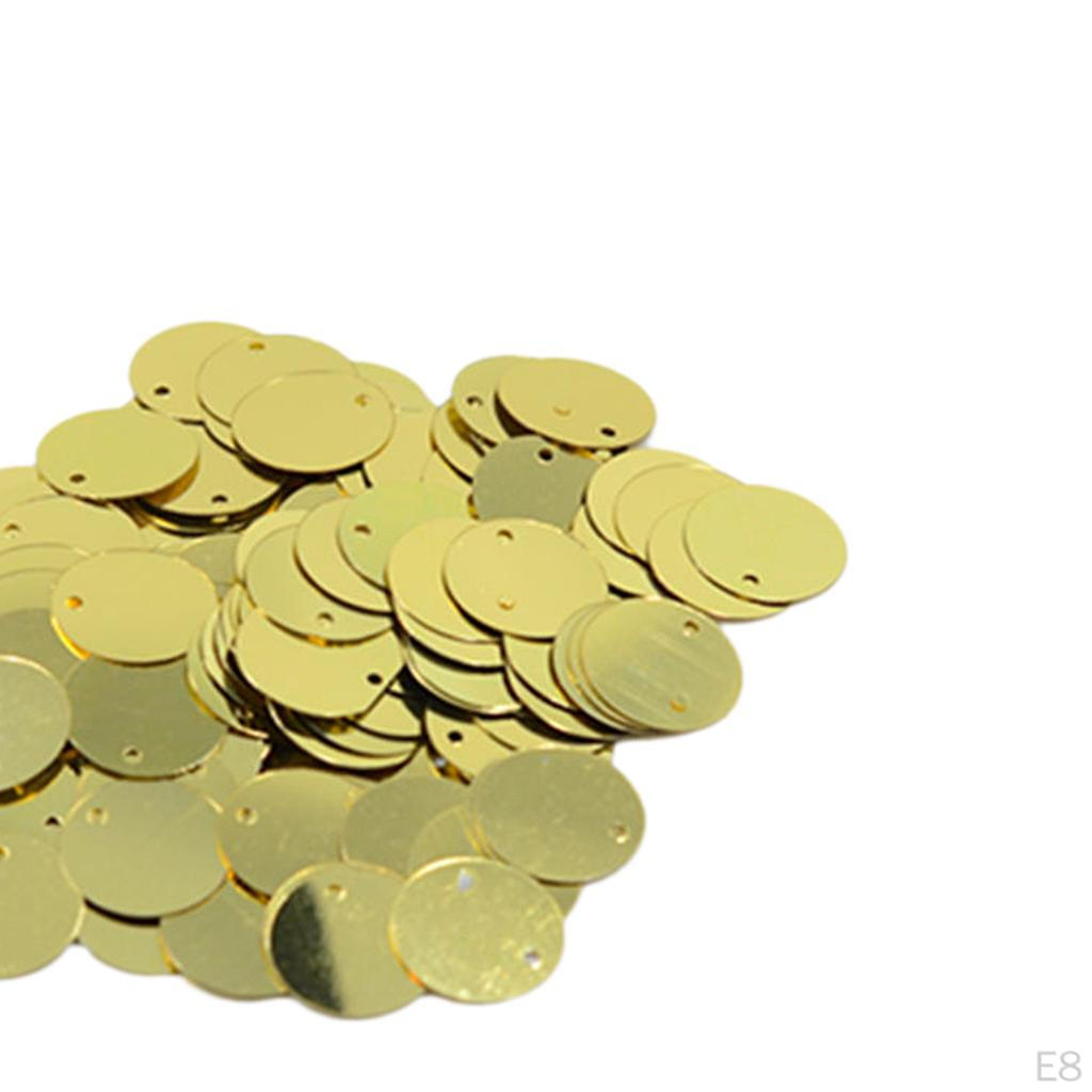 Round PVC Sew On Sequins Paillettes For Garment Dress Decor