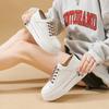 Lightweight casual explosion Small inner height-increasing women's shoes Autumn new thick-soled one-pedal casual little white shoes