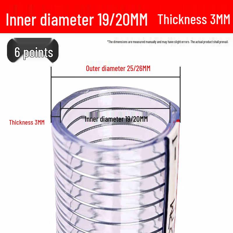 PVC Steel Wire Reinforced Transparent Hose