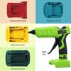 Cordless Hot Melt Glue Gun with Wireless Charging and 11M Glue Sticks
