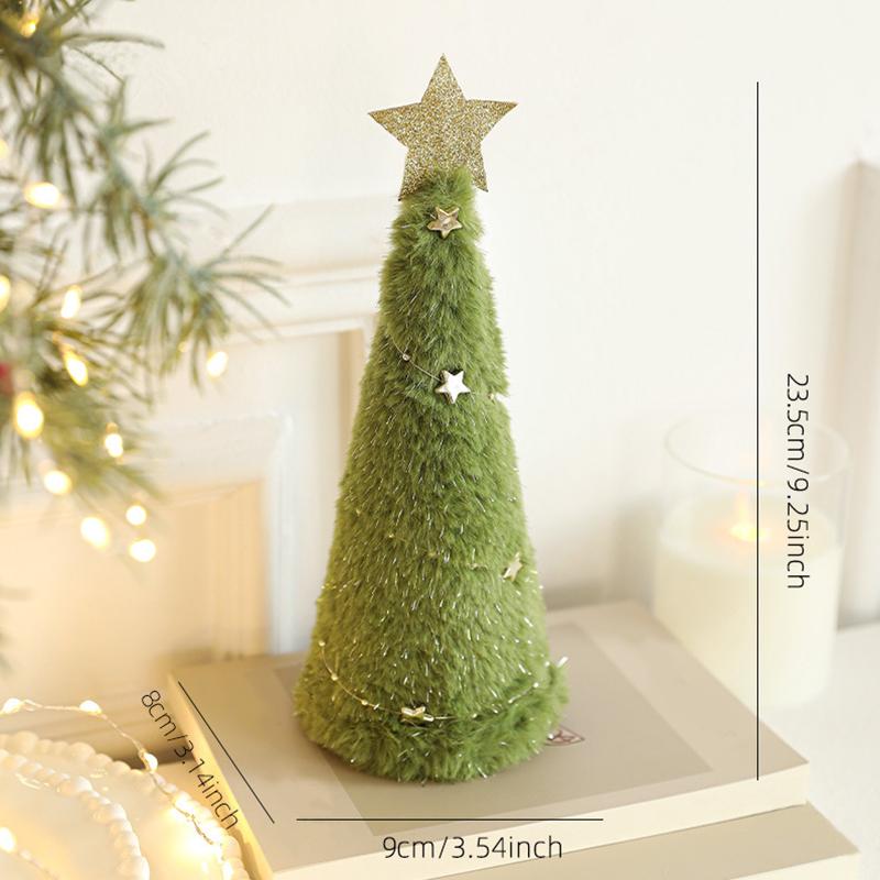 

1PC Cartoon Wreath Shape Home Decor Toy Party Christmas Decoration Gift Christmas Tree Shape Cute Christmas