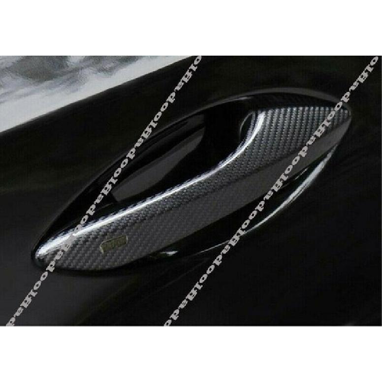 For Lexus RX350 350L 450h 450L 2016-22 Carbon Fiber Side Door Handles Cover Trim