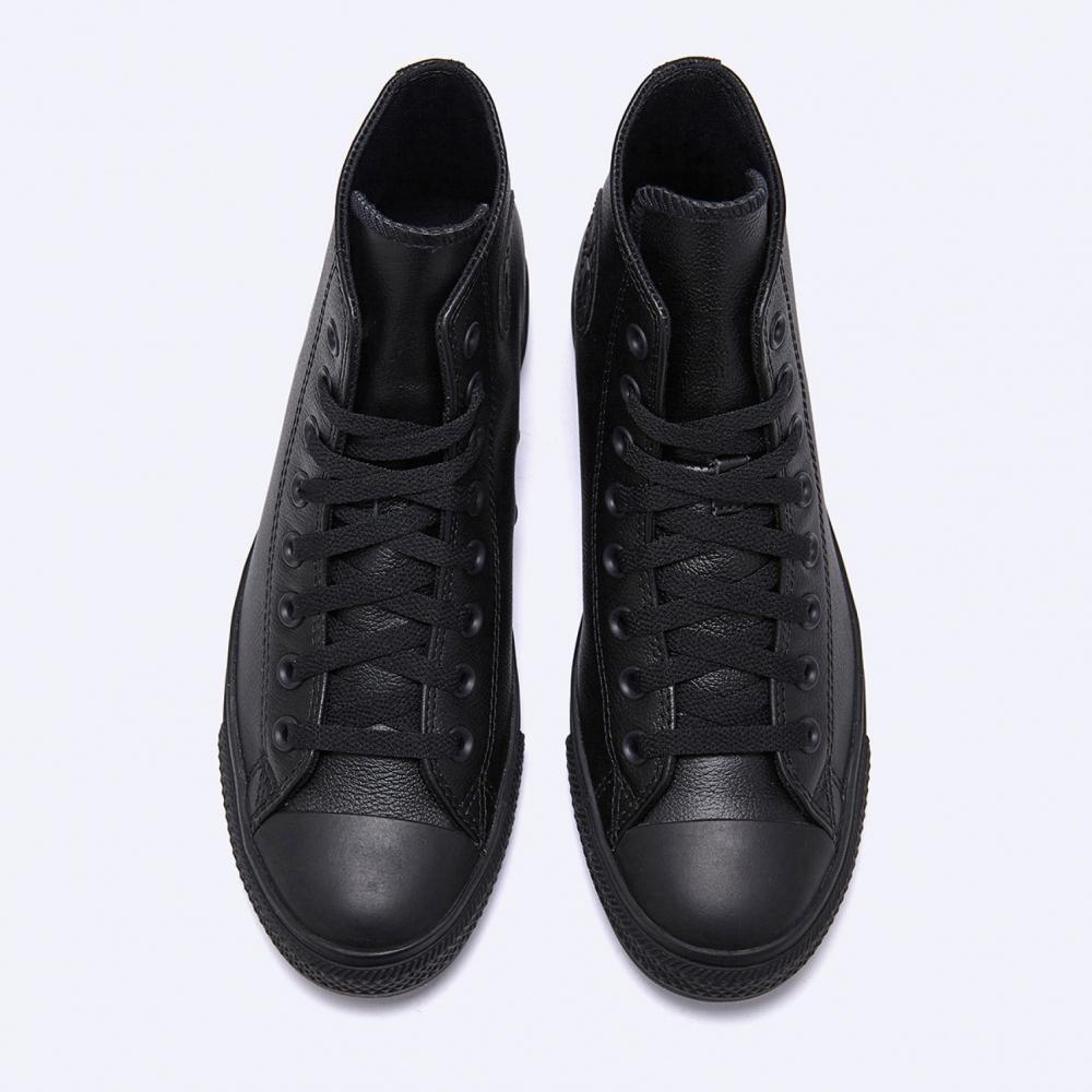 Converse Chuck Taylor All Star High Leather Black Mono 135251c