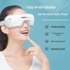 Portable Bluetooth Eye Massager: Relieves Fatigue with Folding, Smart Hot Compress Feature