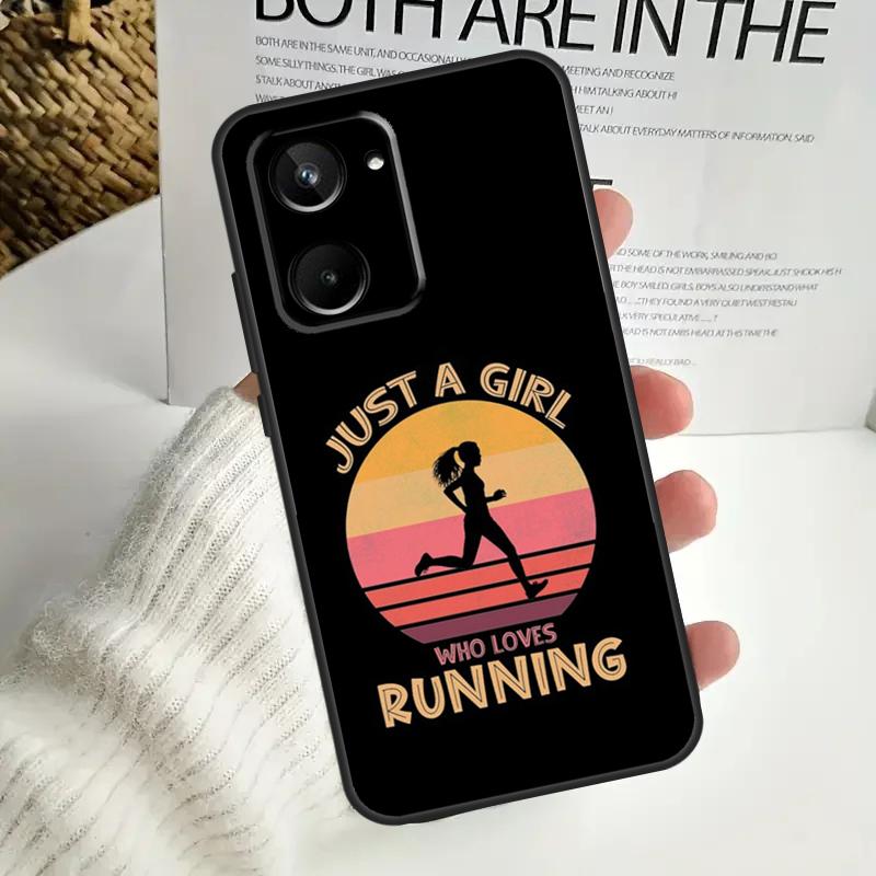 

Фитнес Девушка Спортзал Для Realme C75 C55 C71 C53 C67 C61 C33 C63 C51 C65 15 GT7 Pro 10 11 12 13 14 Pro Plus Чехол Realme GT7