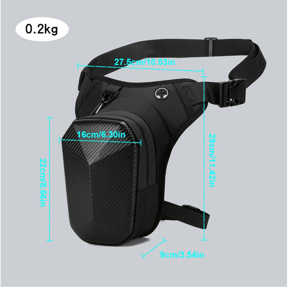 Motorcycle Bag Waterproof Motor Drop Waist Leg Bag Thigh Belt Bag Motorbike Saddle Side Bags Mobile Phone Purse Fanny Pack Bags