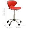 VidaXL Office Chair Office Seat Swivel Computer Chair Ergonomic Seat Home Interior Adjustable Height 3088627