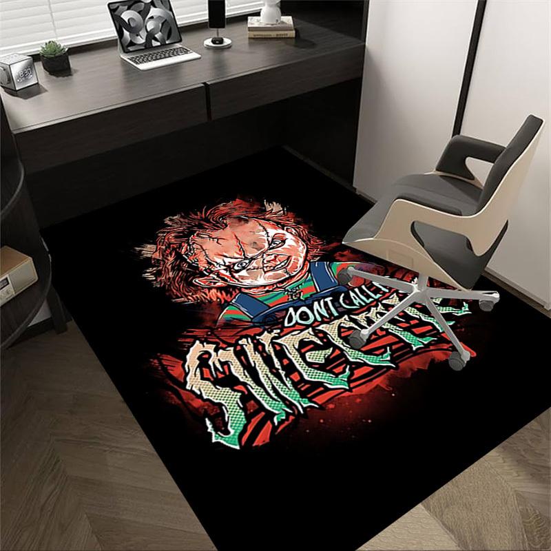 1 stuks Chucky Sweetie Tapijt, Kantoortapijt Buitenmat Huisdecoratie Vloerkleed Festival