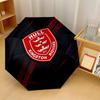 Hull KR Print Auto 8?Ribs Folding Umbrella Wind Resistant Lightweight Automatic Umbrella For Daily Travel