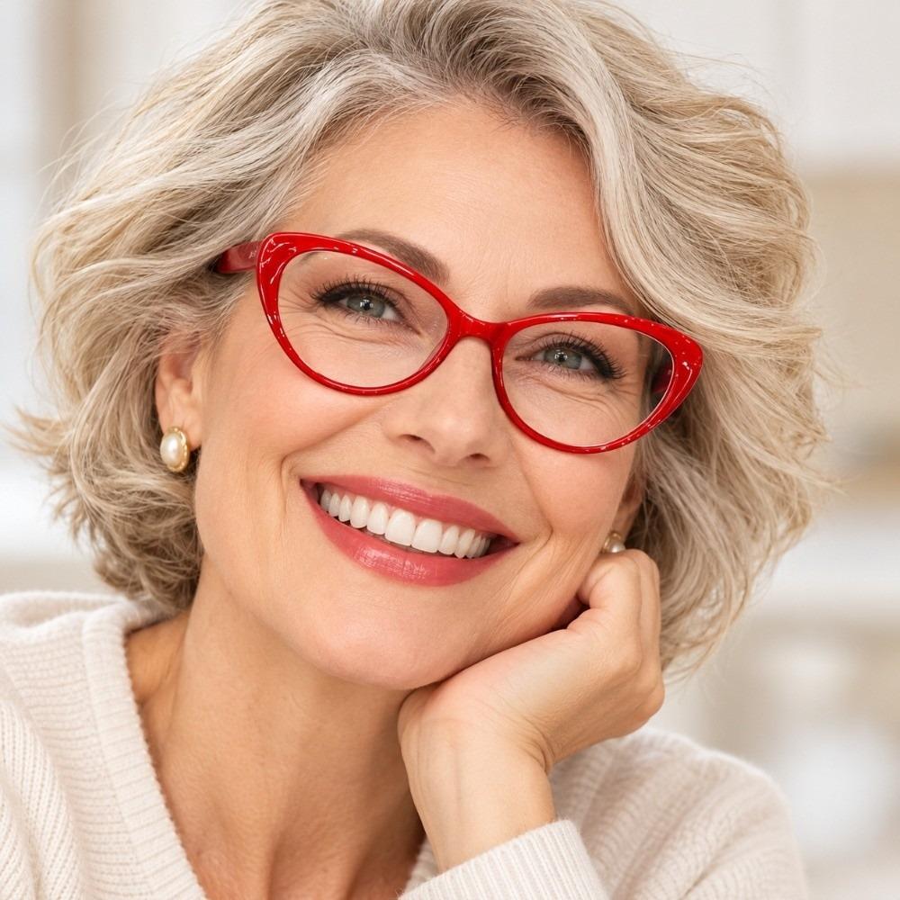 Eye Protection Presbyopia Eyeglasses High-definition Spring Hinge Readers for Women