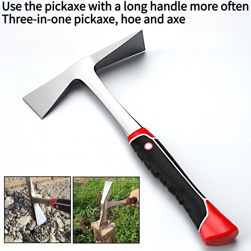 1PC This outdoor multi-functional pick, mining and housework, is also a great tool for hiking