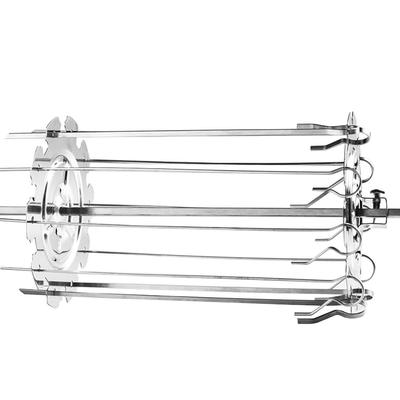 Barbecue Girarrosto Spiedini Gabbia Forno Kebab Griglia Acciaio Inox Barbecue Strumenti per