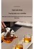 Heat-Resistant Large Capacity Glass Teapot for Home Tea Brewing and Water Boiling