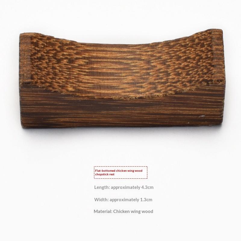 Creative Japanese Chopsticks Holder Wooden Chopstick Pillow Spoon Fork Knife Stand Table Decor Chopstick Rest Tableware Holder