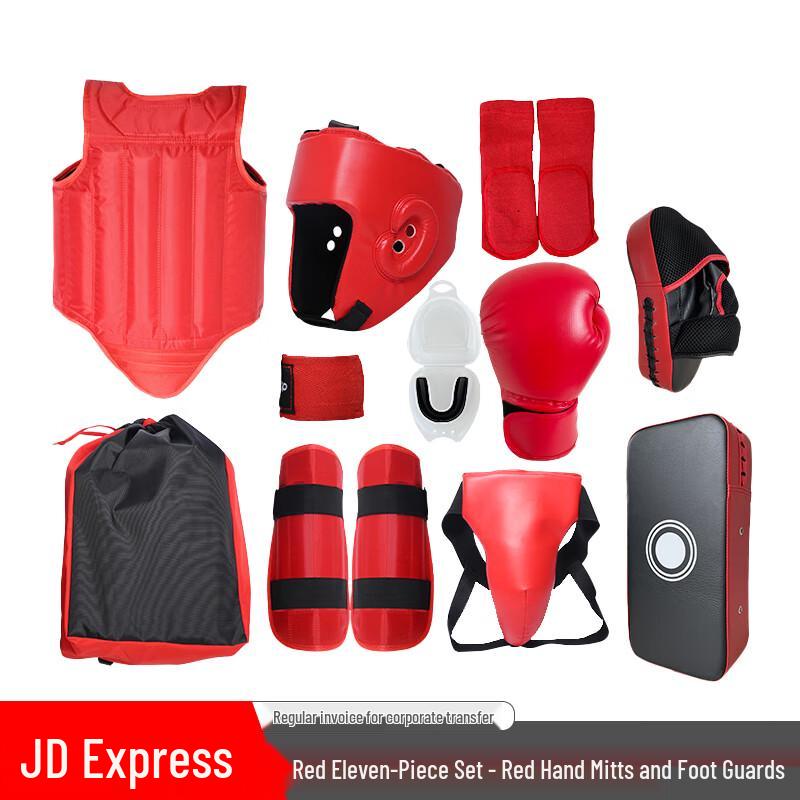 FUTLSLY Sanda & Boxing Training Protective Gear Set