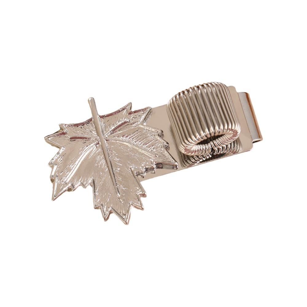 Metal Spring Pen Clips Bookmark Pen Loop Holder Cute Pencil Holder Stationery Supplies