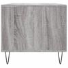Vidaxl Coffee Table, Sonoma Grey Oak 90X49X45 Cm, Wood-Based