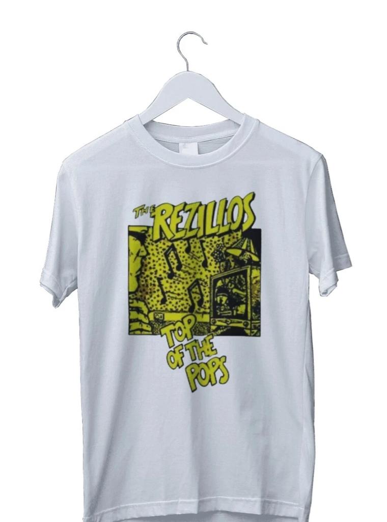 Men's and Women's T-shirts Rezillos Top Of The Pops Graphic