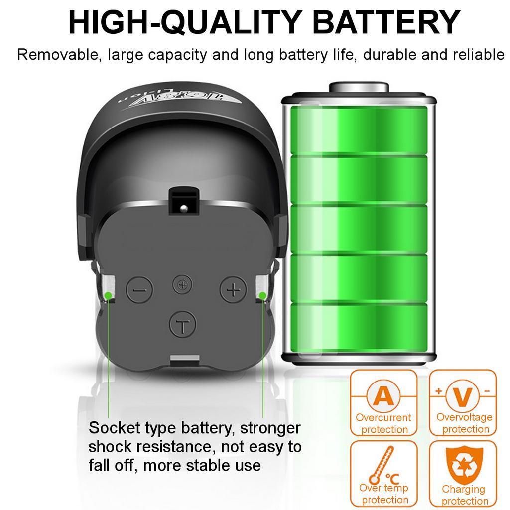 6 levels 16.8V Tile Floor Portable Power Tool Lithium Battery Wall Tile Vibration Leveling Tools Professional Wireless Tile Leveling Machine