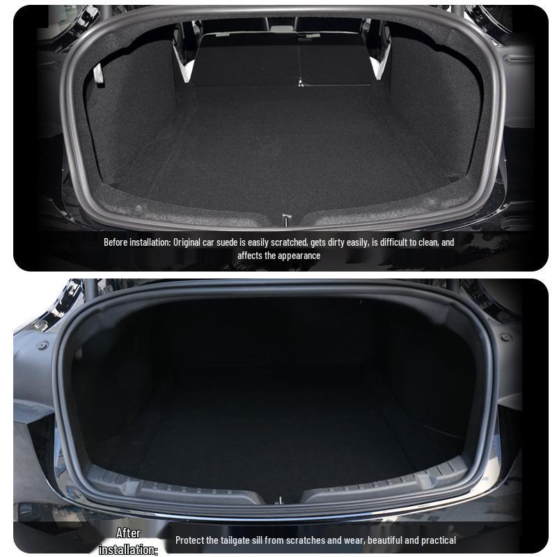 2025 Tesla Model Y/3 Refresh Trunk Sill Protector Accessory