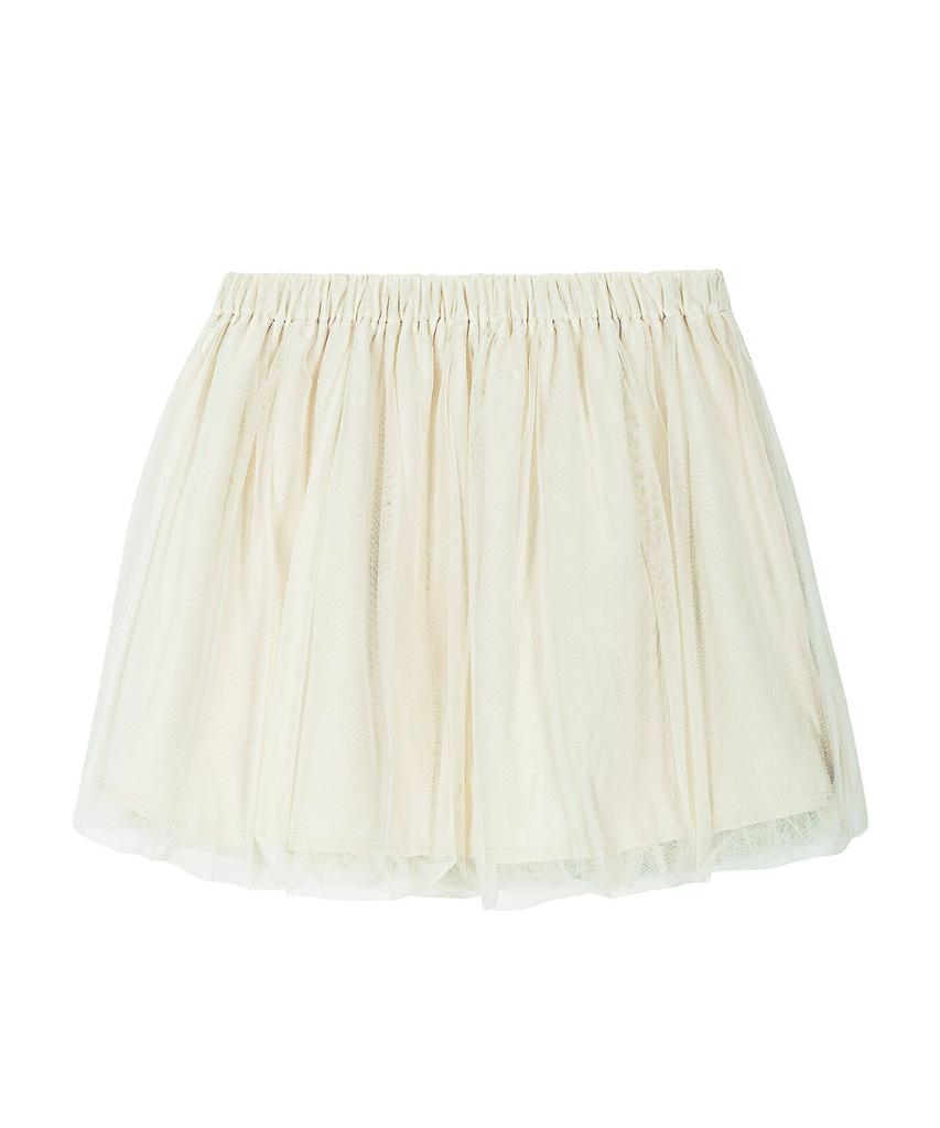 Pabpeljeu Floti Layered Skirt [Cream]