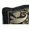 Cushion - 50 X 10 X 30 Cm - Polyester - Black - Elegance - Chic