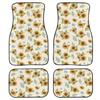 New Car Floor Mat Dustproof And Dirt-Resistant Four-Piece Floor Mat Sunflower