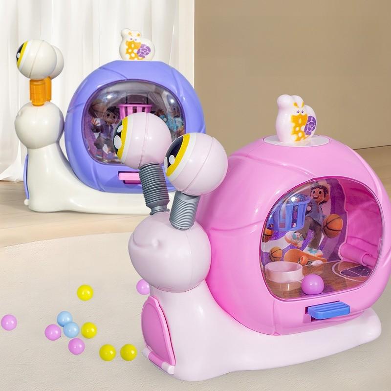 Childrens Puzzle Toy Plastic Snail Shooting Game For Handeye Coordination And Fun Play