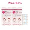 V-shaped Face 40 Stickers Dhesive Tape Invisible Transparent Sticker Lift Firming The Chin Face Cosmetic Tape Beauty Patches