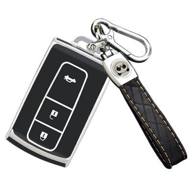 [ZANEKO] Move Key Case Compatible Toyota Daihatsu Tanto Custom Key Cover Passo bB Boon