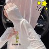Long Driving Sleeve Lace Arm Glove Sleeves Fashion Sunscreen Sleeves  Summer
