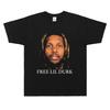 T-shirt Grafiche Gratuite Lil Durk Unisex Abbigliamento Donna Hip Hop Oversize Manica Corta T-shirt Unisexs Moda Vintage T-shirt Streetwear