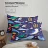 3Pcs Ocean Animals Bedding Sets 3D Printed Underwater Sea Life Twin Queen King Full Size Duvet Cover Sets With Pillowcases