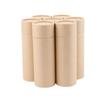 1/3/5/10 Piezas Tubos de Cartón Kraft Contenedores Redondos de Papel Kraft Para Lápices Lata de Té Café Cosméticos Manualidades Regalo