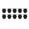 For Volvo S40/S60/S80 Car Fasteners 2x2cm/0.7x0.7inch