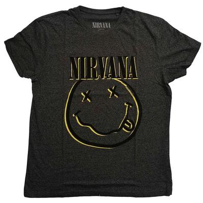 Nirvana Inverse Smile Official Tee T-Shirt Mens