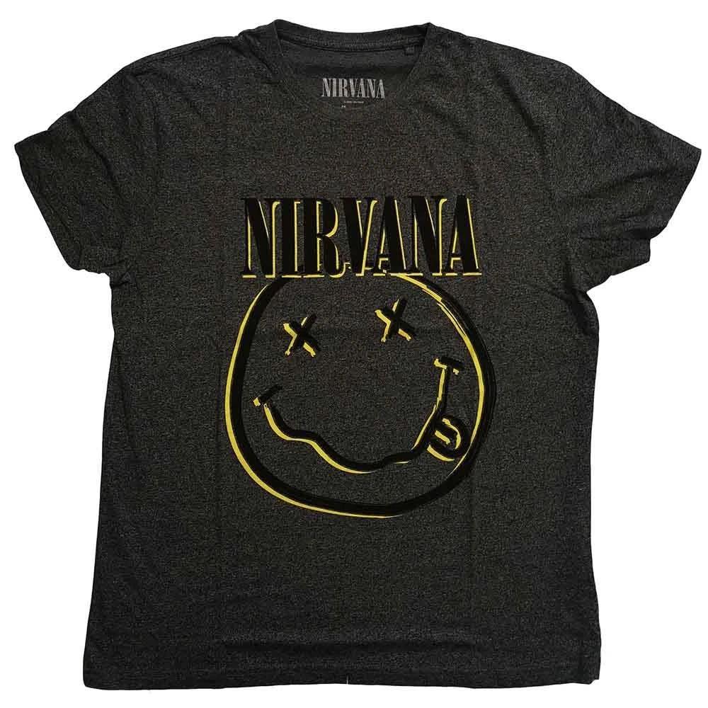 Nirvana Inverse Smile Official Tee T-Shirt Mens Unisex XL