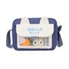 Canvas Mini Crossbody Bag For Women With Zipper Closure And Inner Pocket For Daily Use