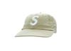 Supreme Seersucker S Logo 6-Panel Tan