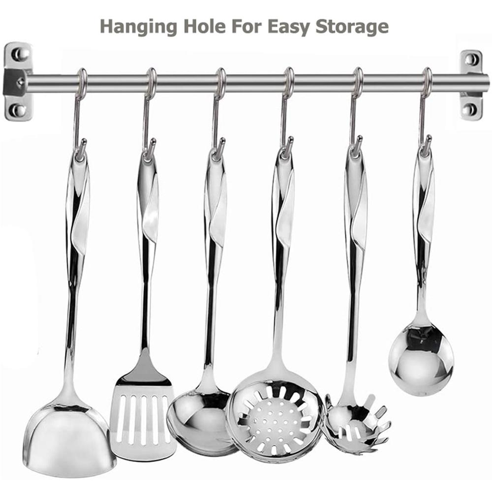 Handle Spaghetti Soup Spoon Spatula Shovel Kitchenware Kitchen Utensils Cookware Pasta Server