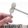 2Pcs/Set Durable Steel Jewelry Hammer Stable Base Bracelet Repair Tool  Metal Stamping