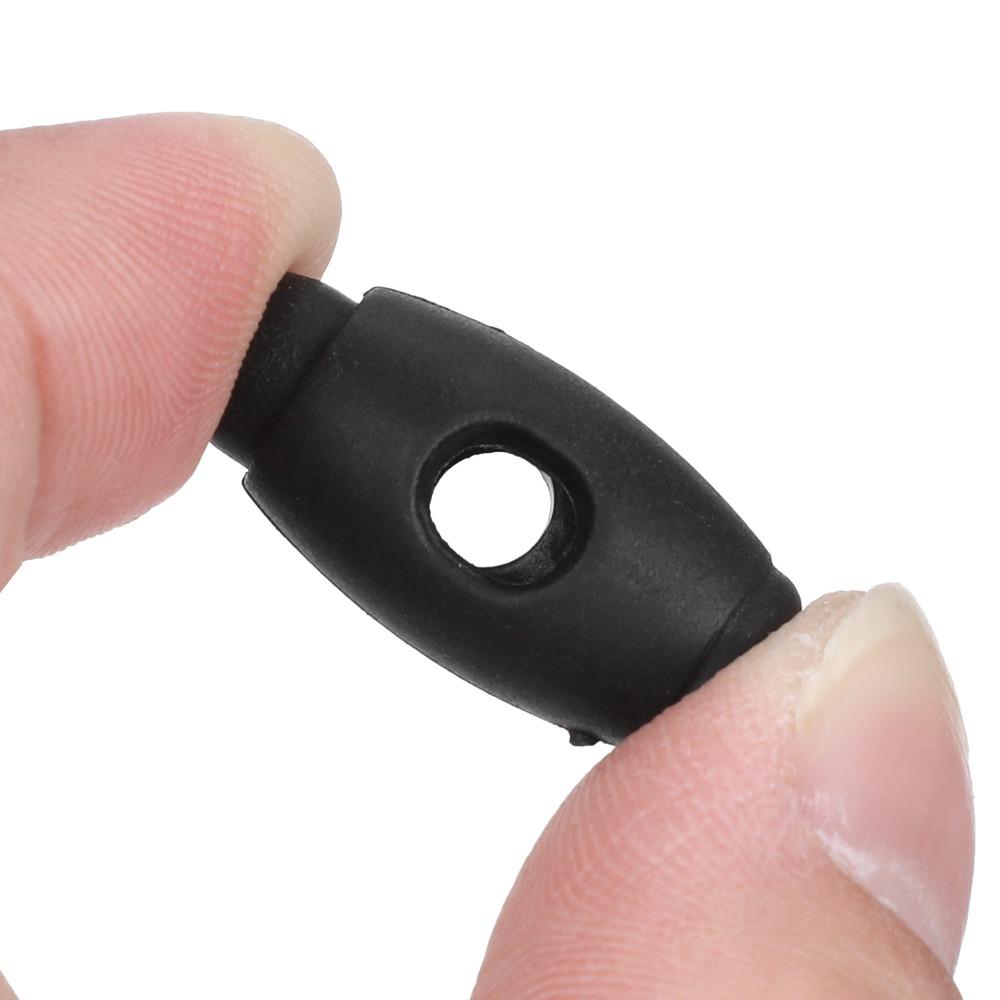100pcs Single Hole Cord Locks Nylon Rope Buckle Versatile Spring Stopper  Outdoors