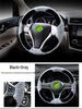 Winter Plush Steering Wheel Cover for Nissan: Sylphy, X-Trail, Qashqai, Kicks, Teana, Bluebird, Tiida