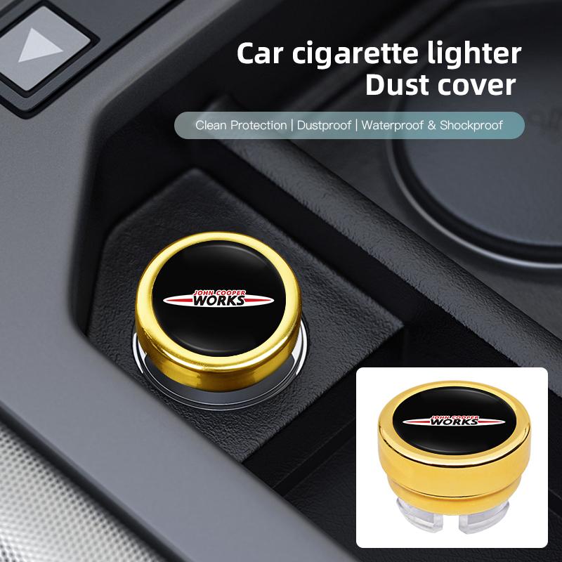 Auto Zigarettenanzünder Staubdicht Schutzabdeckung Zigarettenanzünder Knopf Für BMW Mini Works Cooper F54 F55 F56 F57 F60 R50 R52 R53 R55 R56