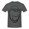 Smiling Wholesome Wojak Soyjak Unisex Tshirt Urban Light Mature Not Easy To Loosen Tees
