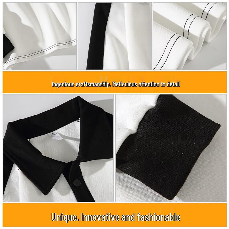 Men's Long-Sleeve Outdoor Polo Sweatshirt