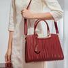 Middle-aged women's mother's bag, elegant handbag for weddings, high-end large-capacity red bag for mother-in-law at the wedding